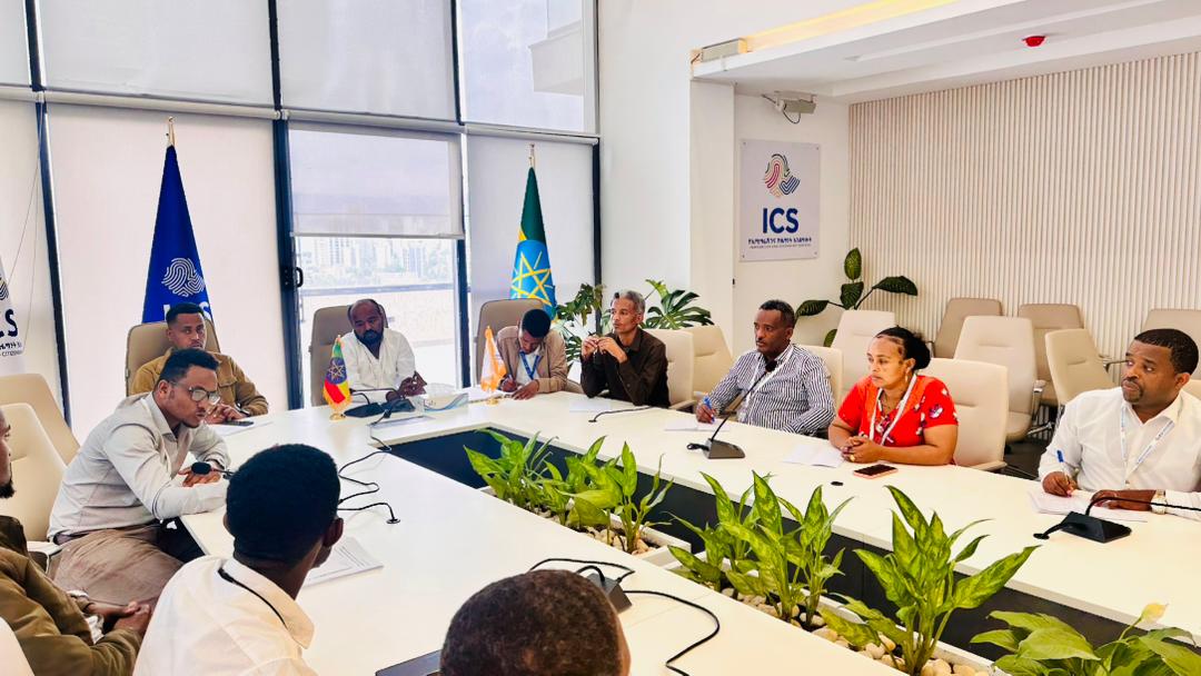 የኢሚግሬሽንና ዜግነት አገልግሎት ብልፅግና ፓርቲ  ህብረት አንድ አመራር ስብሰባ።