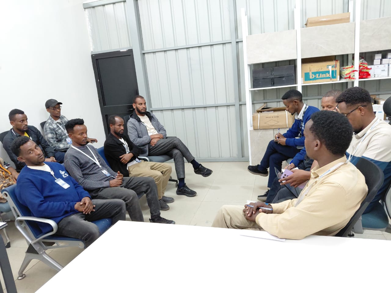 ከአባላት ጋር የሚደረግ ውይይት በተመለተ በሰባተኛው ሀገራዊ ምርጫ ዙርያ የነበረው ተሳትፎና ለሎች ስራዎች ላይ ተወያይተናል።